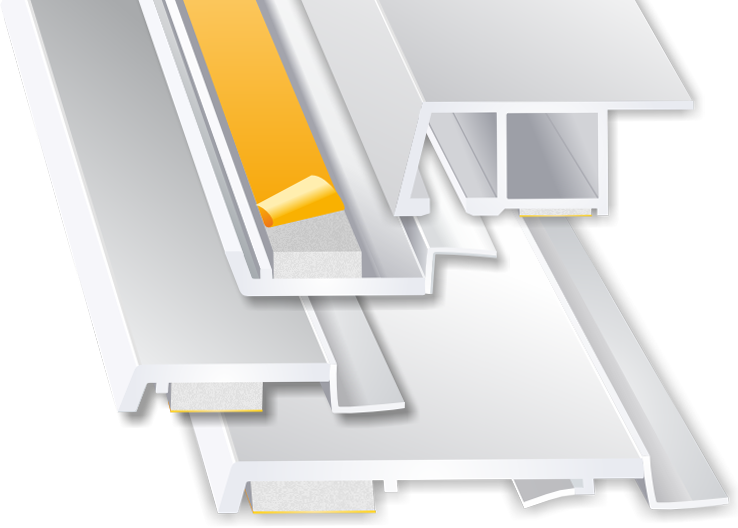 pokrivne trake prozora